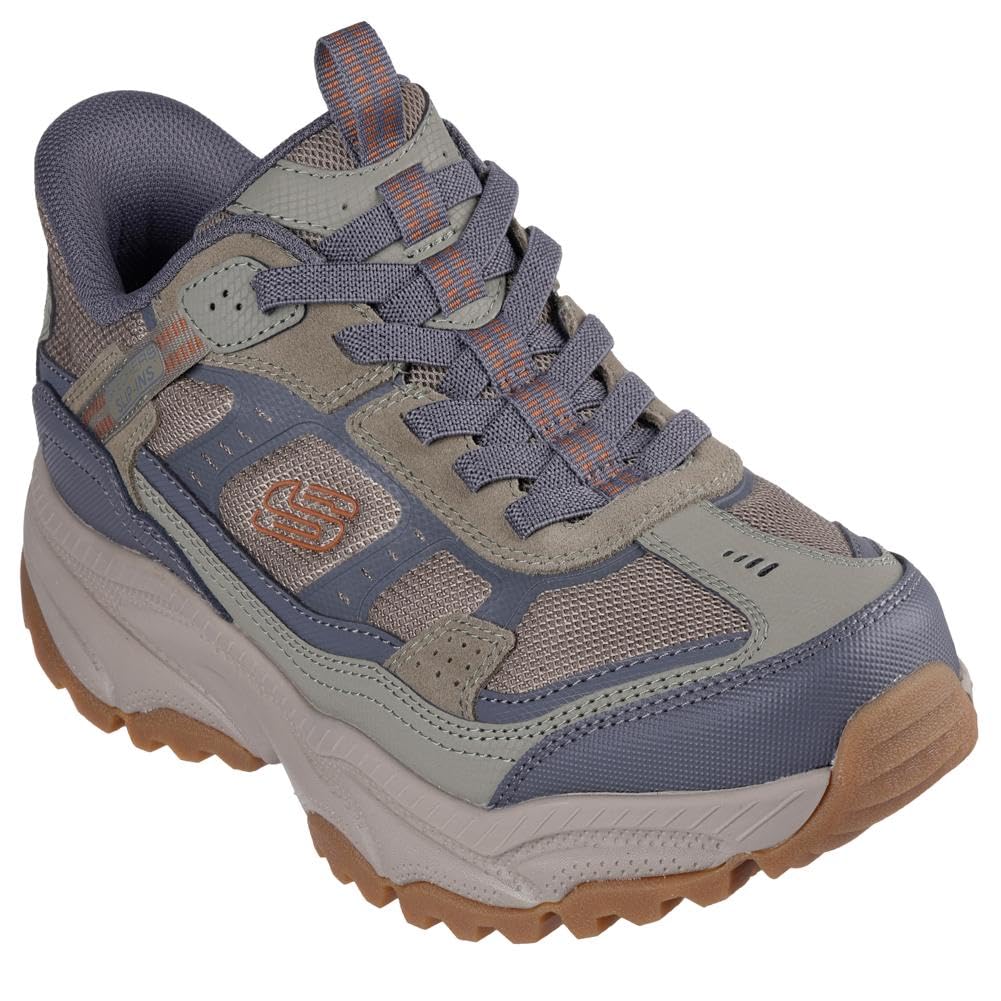 Skechers Men's Vigor at Hands Free Slip-in Sneaker, Olive/Gray, 6.5 Image Skechers Men's Vigor at Hands Free Slip-in Sneaker, Olive/Gray, 6.5 Image