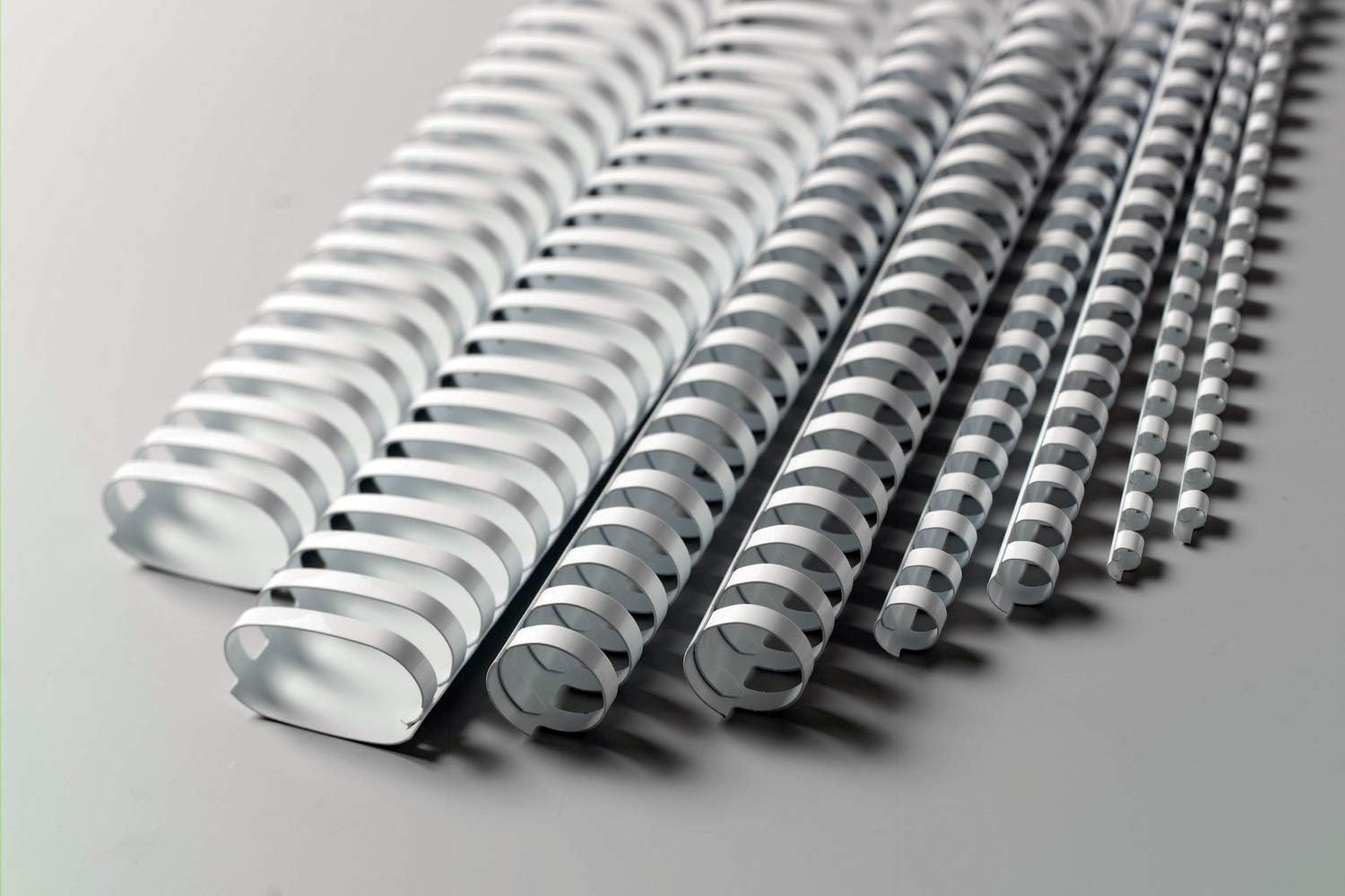 GBC CombBind Binding Combs, 10 mm, 65 Sheet Capacity, A4, 21 Ring, White, Pack of 100, 4028195 - Image 4