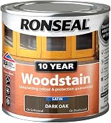 Ronseal 10 Year Woodstain Dark Oak 250ml view 4