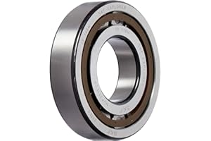 SKF NUP 314 ECP Cylindrical Roller Bearing, Single Row, Two Piece, Removable Inner Ring, Straight Bore, High Capacity, Normal Clearance, Polyamide/Nylon Cage, Metric, 70mm Bore, 150mm OD, 35mm Width