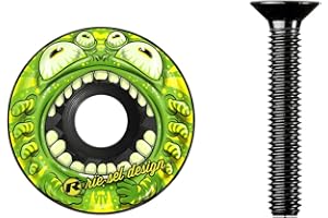 RIE:SEL DESIGN Riesel Design - Headset Stem Top Cap 1-1/8 for MTB Road Mountain Bike - Super Light Weight, UV Resistant, Print, 100% Carbon - Easy Installation - Made in Germany