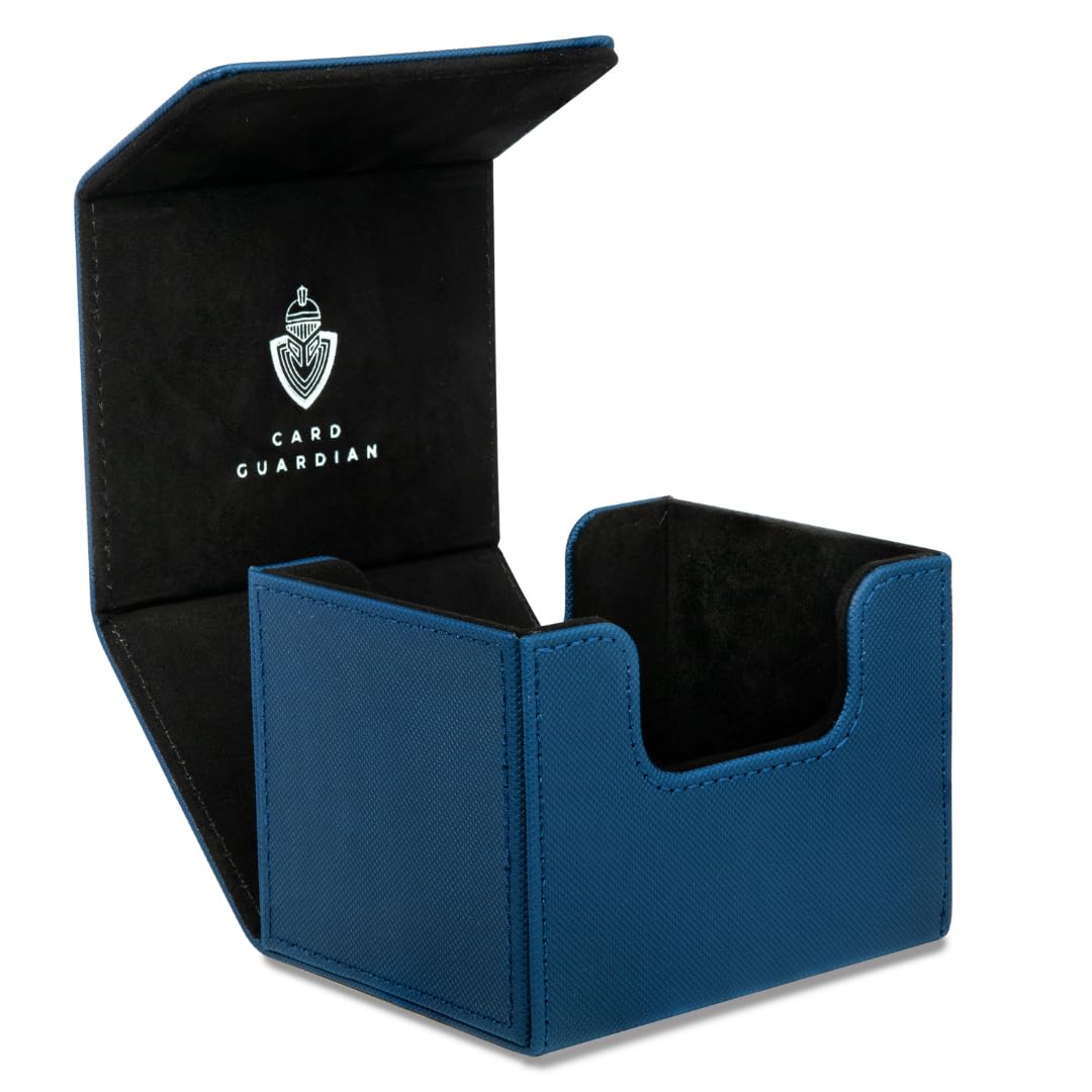 Card Guardian - Premium Deck Box for 100+ Cards for Trading Card Games TCG (Blue) — image 1