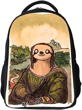 sloth school backpack