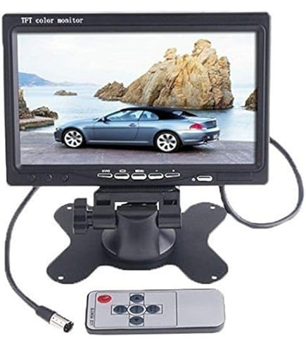 Split Screen Display Yasoca 7-Inch TFT LCD Car Monitor - Quad Split ...