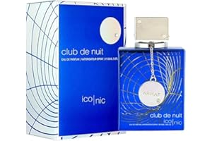 Armaf Club de Nuit Blue Iconic for Men Eau de Parfum Spray, 3.6 Ounce