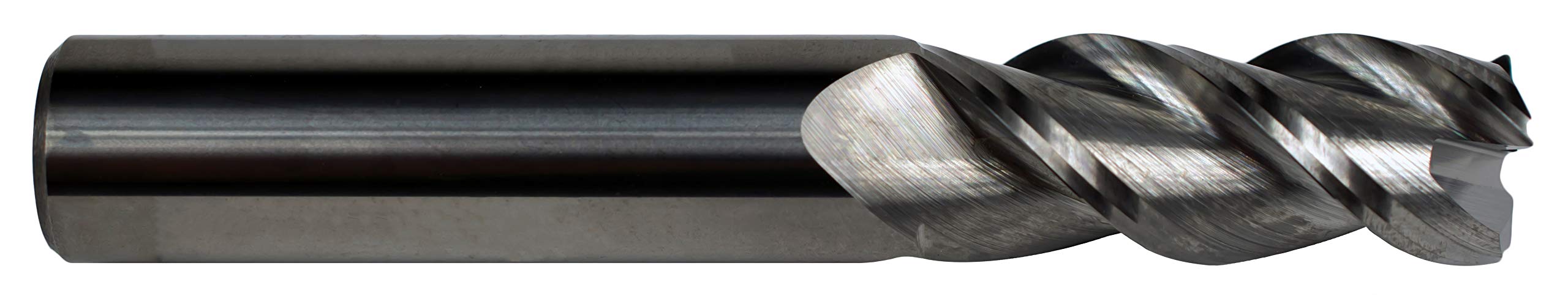 Presto 319916.0 Solid Carbide 3 Flute Aluminium End Mills, 6.00mm Diameter, 50mm Length, 15mm Flute Length
