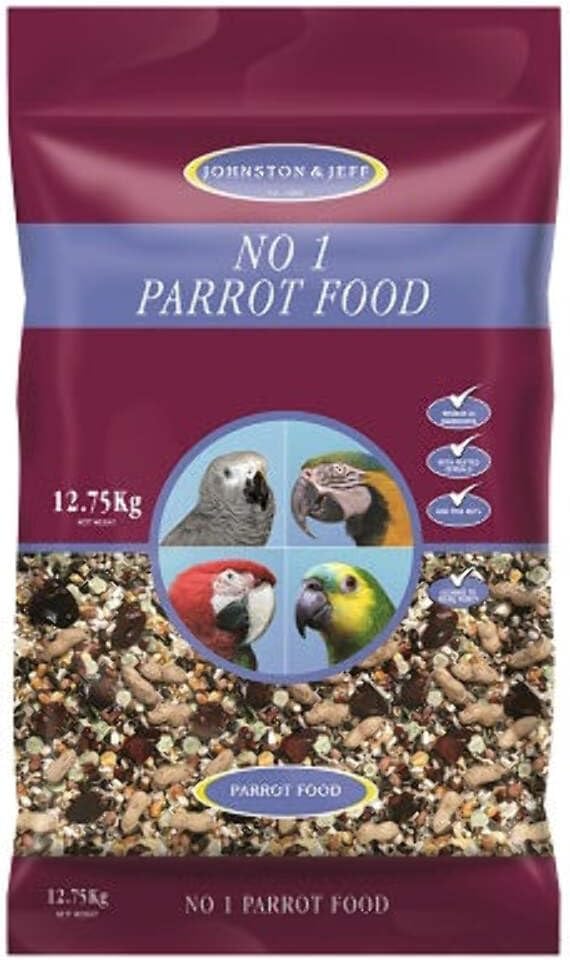 Johnston & Jeff Parrot Food 12.75 kg All Life Stages 99.9% Purity