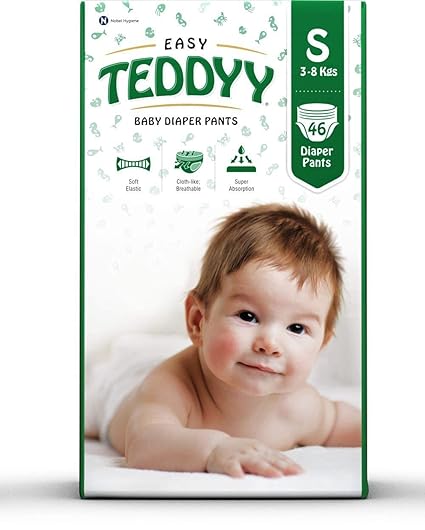 TEDDY Diaper Small Size (Pack of 46)