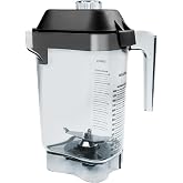 Blender Pitcher 48oz, Compatible with Vit VM0145 VM0100A 36019 16016 15978 Commercial etc, Blender Pitcher Container Jar Cup,5 Years Warranty