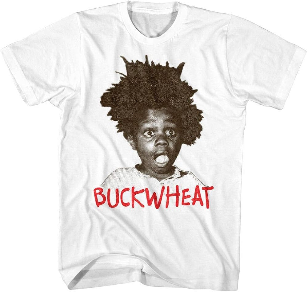 Buckwheat TShirt from The Little Rascals Big Hair Adult Tee Sm 5XL