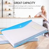 TOOELMON A4 Punched Pockets 12 Pack Plastic Wallets with Spine view 5