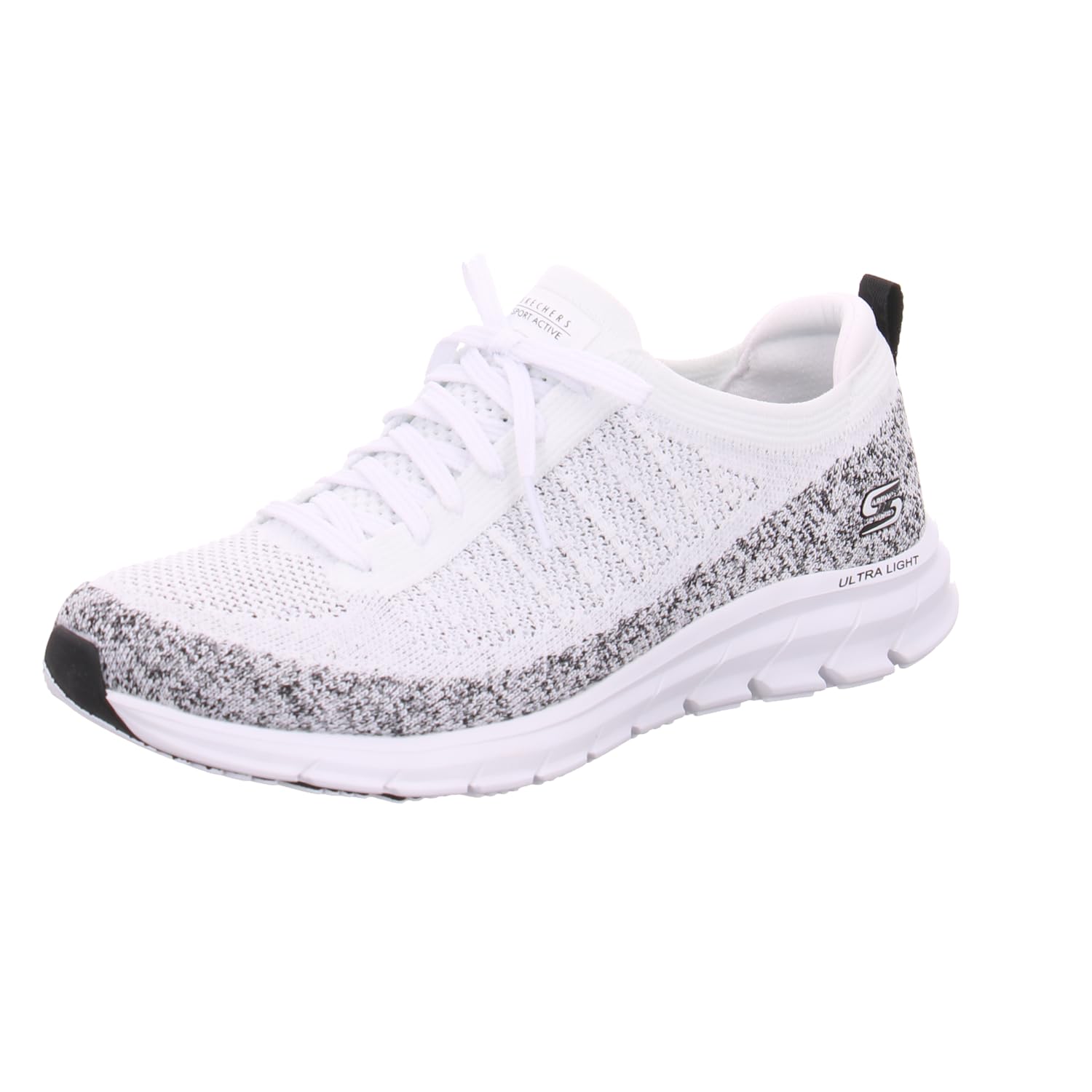 Skechers Women’s Sport Active Pure Flex – Pulse, White/Black=WBK, 10