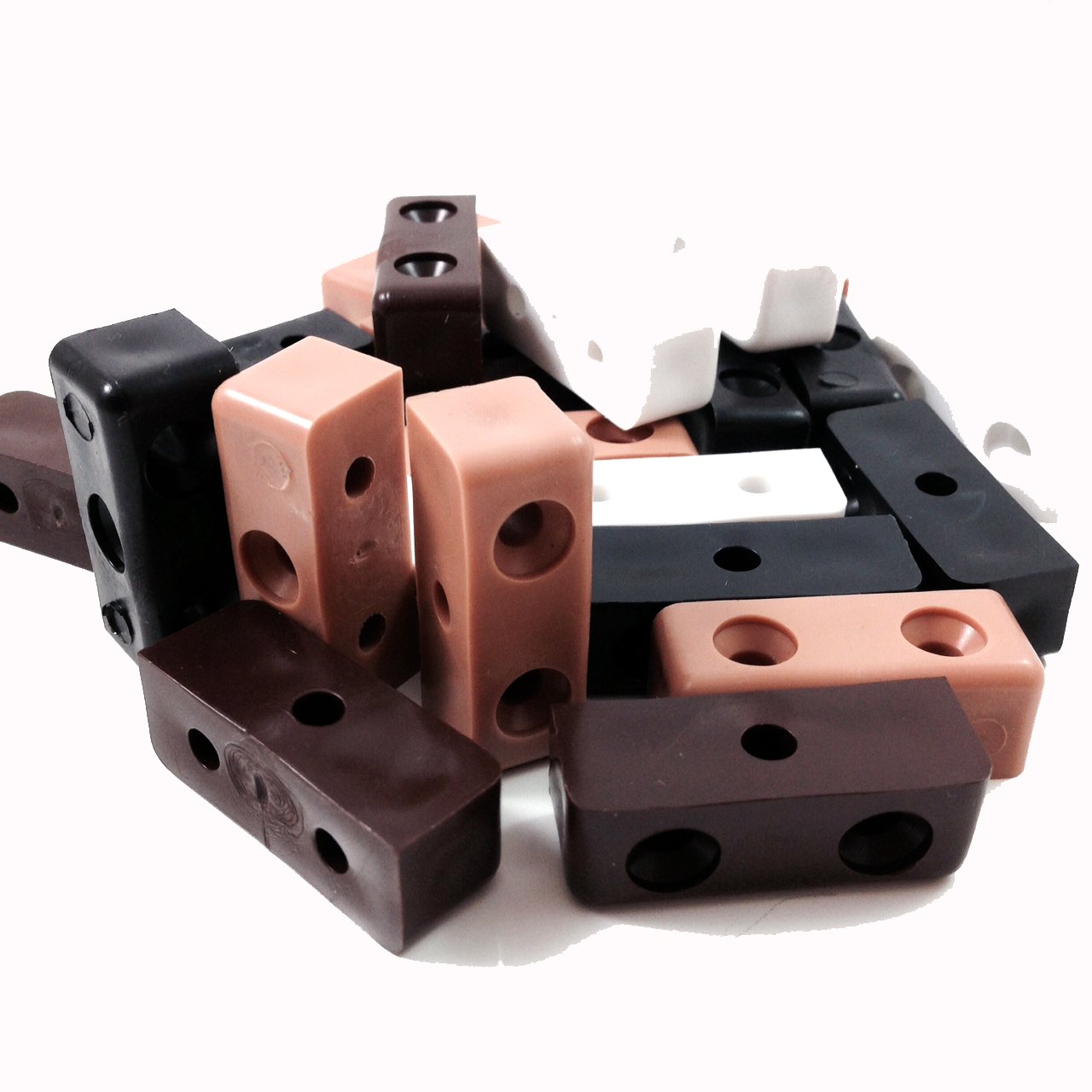 Home Improvement BLACK MODESTY BLOCK FURNITURE CONNECTOR BLOCKS FIXIT