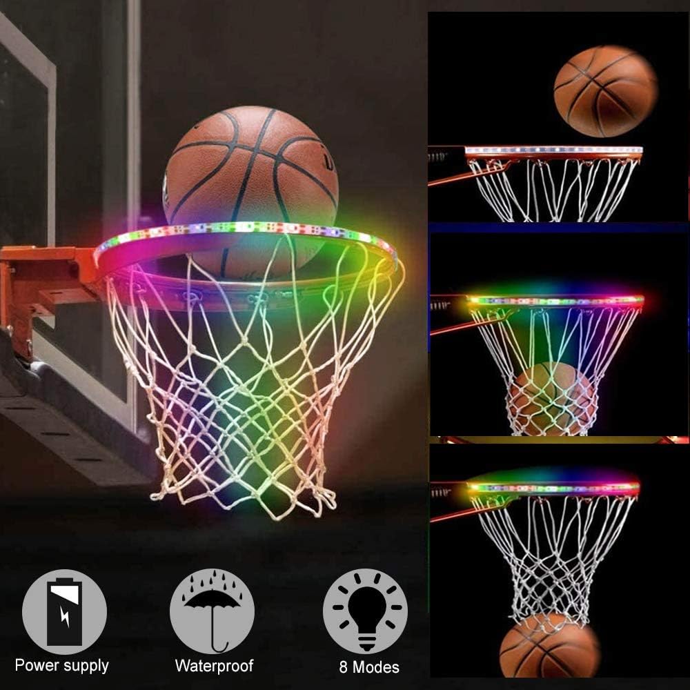 Aookay LED Basketball Hoop Lights, Waterproof Basketball
