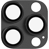 Rokform iPhone 16 Pro and 16 Pro Max Camera Lens Protector (Clear) | Aluminum Body and Rings, 9H Tempered, Case Friendly, Adhesive Backing