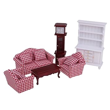 Buy Homyl European 1 12 Dolls House Miniature Luxury Living Room
