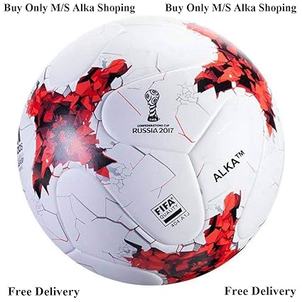 ALKA RED FOOTBALL SIZE 5