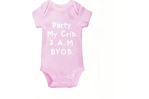 SUBTYE Funny Baby Bodysuit Cute Infant Boy Girl Clothes Super Soft Cotton Suit Humor Comfy One-Piece Gifts Newborn Essentials