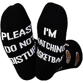 ZJXHPO Basketball Crew Socks - Novelty Socks for Basketball Lovers - Gift
