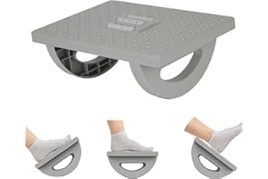 CZZXI Rocking Foot Rest for Under Desk at Work, Comfortable Foot Stool Ergonomic Footrest with Foot Massage Feet Stand for Office & Home