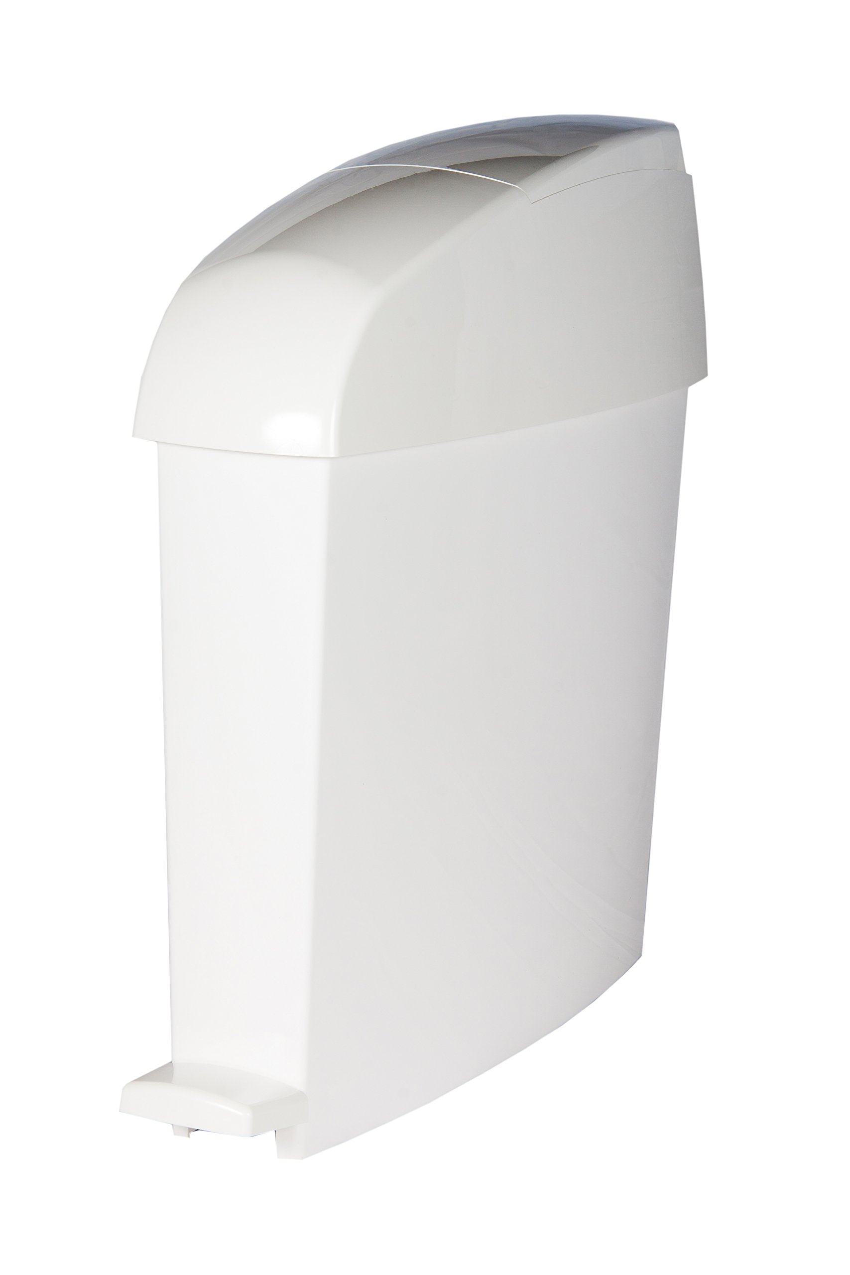 Rubbermaid MiniPed 12L Front Opening Pedal Operated Bin - White