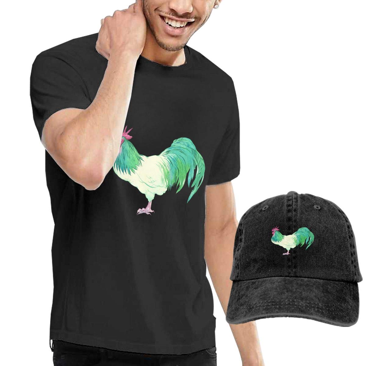 Clearance Up To 70 Qqzxd The Lifelike Rooster Chicken Fashion Men S T Shirt And Hats Youth Adult T Shirts Professional Integrated Online Shopping Mall Baksh Sg