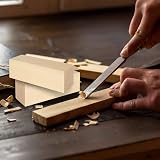 MIVIDE 8Pcs Basswood Carving Blocks 6x2x2 Inches Unfinished Wood Blocks for view 5