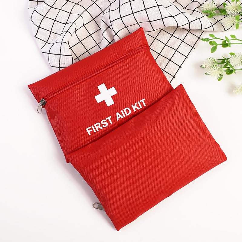 First aid kit, 50 pieces of different items approved for car home camping hunting travel outdoor hiking camping very complete (1)
