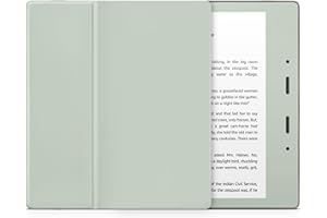 Tacky Design Solid Color Skin for Kindle Oasis Skin Decal Wrap Classic Color Vinyl, Premium 3M Decal Sticker for Full Surface Coverage (Pale Green, Oasis (10th Gen, 2019))