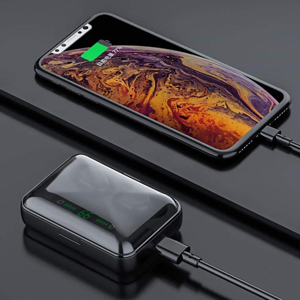 Dadiku F9 Power Digitalanzeige Touch Wireless 5.0 Binauraler Bluetooth-Kopfhörer Bluetooth Headsets