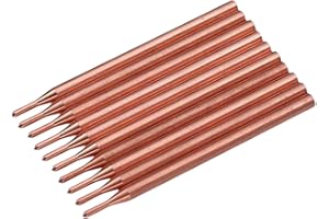 YsXoWiui 10 Pieces Spot Welding Pin Soldering Tips Copper Tool Set Replacement Handheld Spot Welding Machine Parts Accessorie