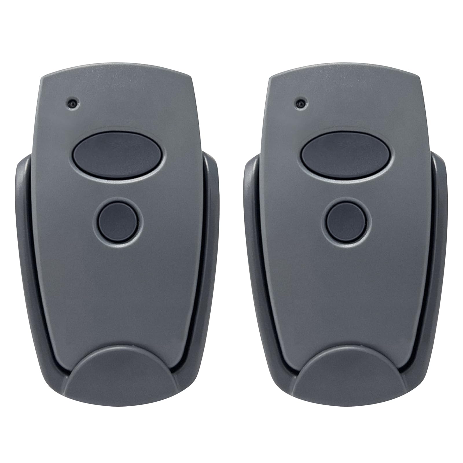 MeYuxg Garage Door Opener, Gate Remote Control, Pack of 2, Universal Handheld Transmitter, Grey, 868 MHz, Compatible with Marantec Digital 302, 304, 382, 384, 313, 321, 323, Command 131, Comfort 250.2