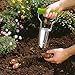 Bulb Planter with Depth Markers - Automatic soil release for digging & refilling hole - ideal Garden bulb planting tool for planting tulips , daffodils and other flower bulbs