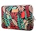 CoolBell 13.3 Inch Laptop Sleeve Case With Colorful Leaves Pattern Ultrabook Sleeve Macbook Bag For Macbook / Ultrabook Women/Men/Teens(Black)