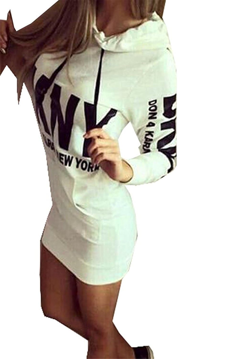 hooded sweatshirt dress amazon