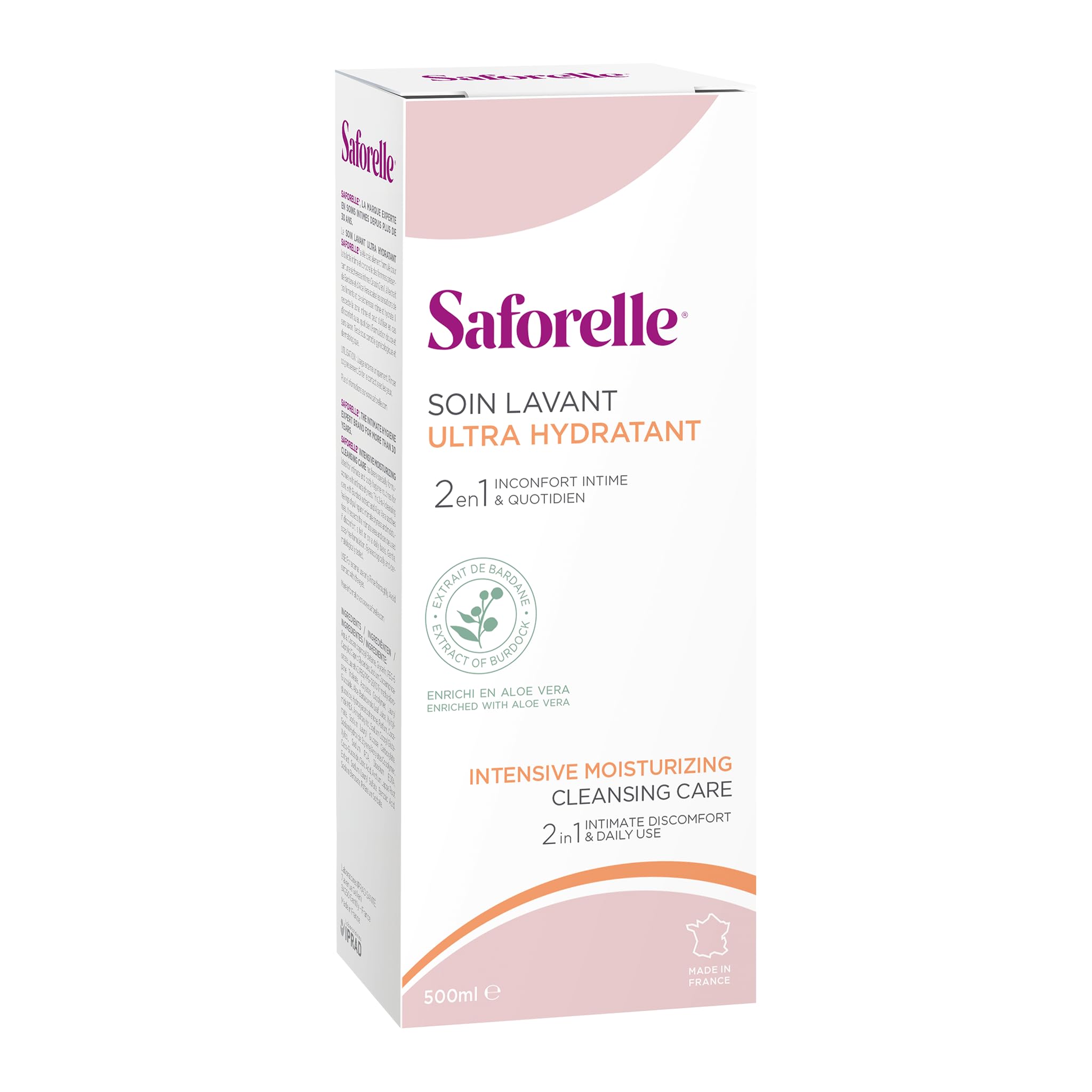 Saforelle Intensive Moisturising Cleansing Care 500ml