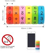 OOCOME Magnetic Arithmetic Learning Toys Math Numbers Blocks for Kids view 2