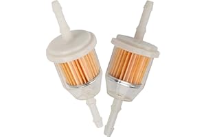 ASSOTS AM116304 Fuel Filter 25 050 22-S for John Deere Kohler 120-436 GY20709 For 1/4" and 5/16" Fuel Line Replaces 71-5960 120-436 GY20709 38666 149-2206-01 21541500 98021