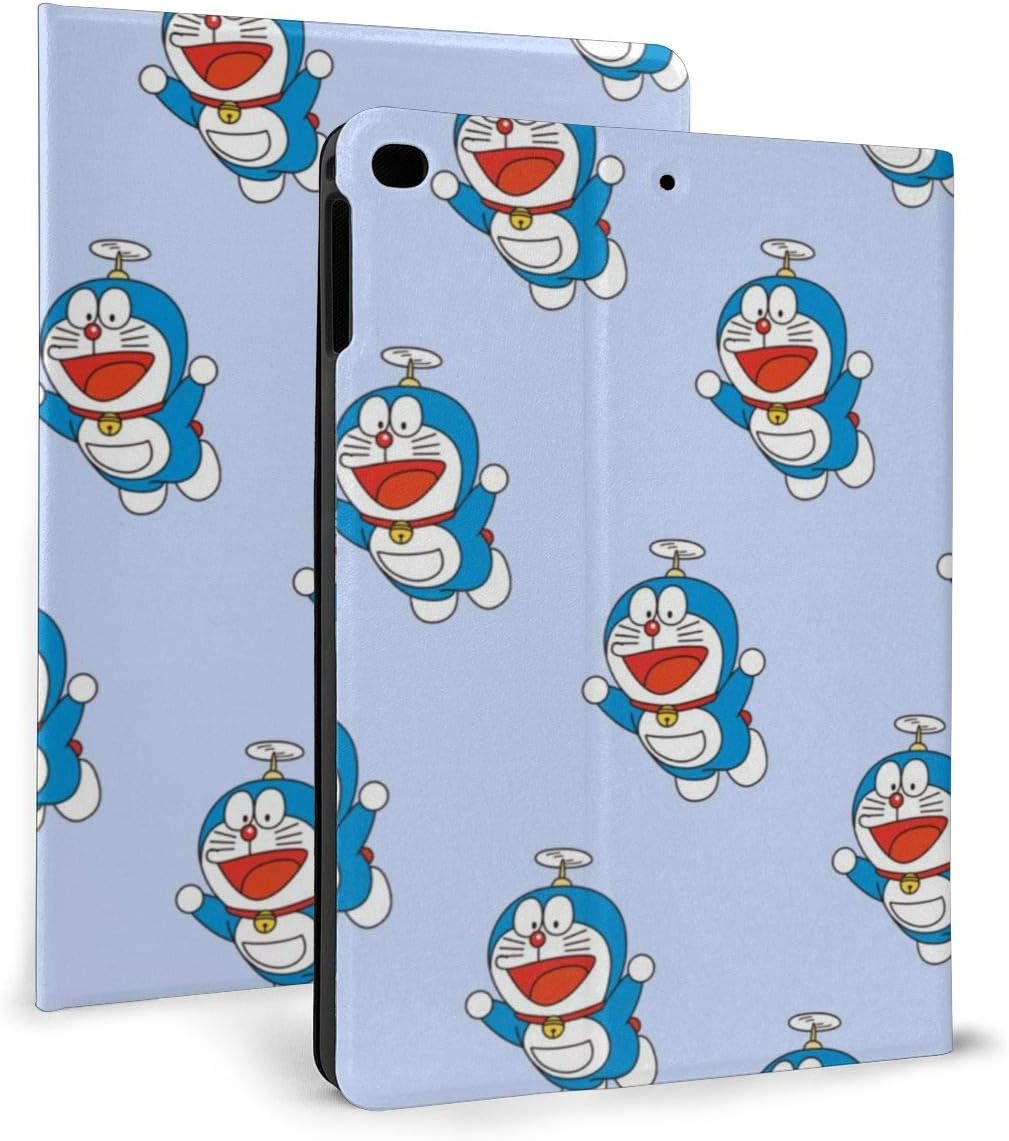 AnimeDoraemon iPad Case Microfiber Lining Hard Back Cover