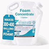 FoamDaddy Professional Strength Ultra-Concentrated Gel &ndash; Makes 300-400 Gallons of Foam Party Fun &ndash; High Stacking, Hypoallergenic &ndash; Designed for Any Foam Machine &ndash; 1 Gallon