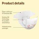 By Amazon Ultra Dry Nappies Size 2 3-6 kg 84 nappies channels fast absorption view 3