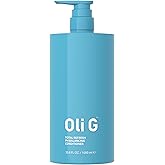 Oli G Total Refresh pH Balancing Hair Conditioner – Lightweight Daily Conditioner for All Hair Types – With Marula Oil, Shea Butter, Botanical Proteins – Detangles, Softens & Smooths – 38.8 fl oz