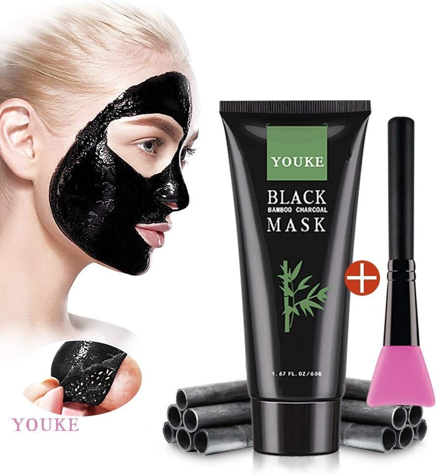 Blackhead Remover Mask with Brush, Deep Cleansing Peel-Off ...