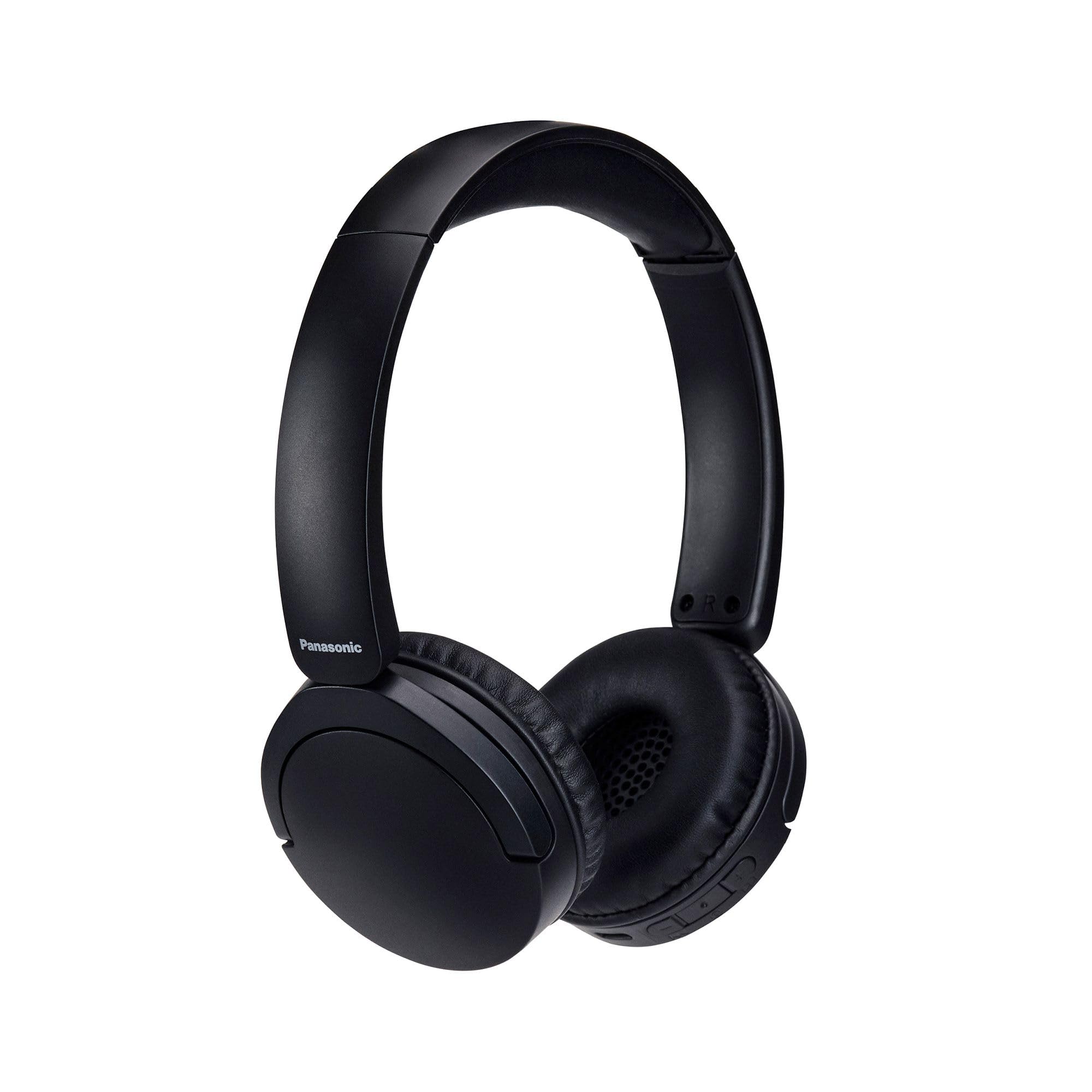 Panasonic HF630B, Street Wireless Headphones, On-Ear, Built-in Mic, Bluetooth 5.3, Multipoint, Swivel Design, Up To 72 Hours Playtime, USB-C, Black