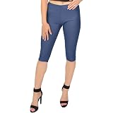 Hanes Women's Stretch Jersey Capri at 