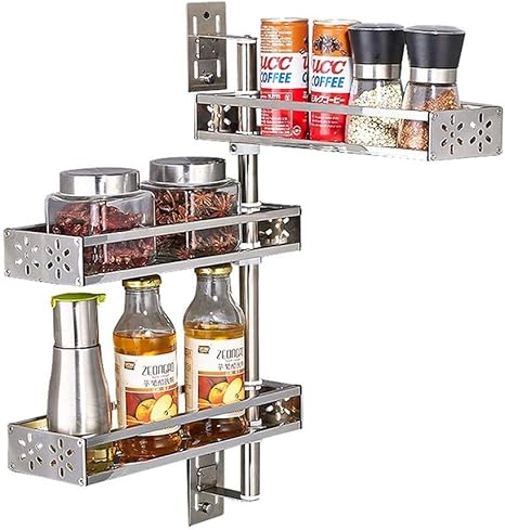 Almacenaje de utensilios de cocina Almacenamiento en bastidor Marco de