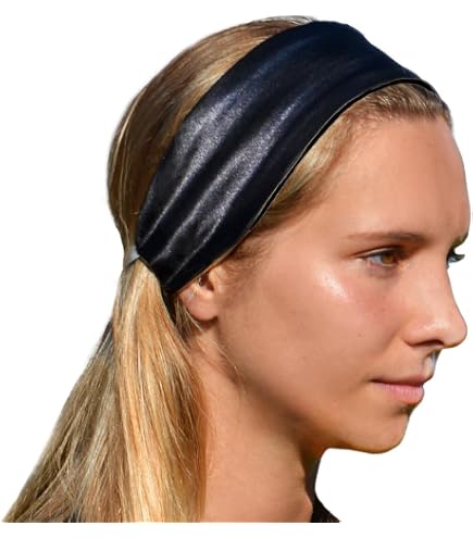 SLIP NIP Pure Silk Glam Hair Band Black Glam Band – Slip main image 4