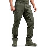M-Tac Patrol Flex Cargo Tactical Pants for Men, Water Resistant &amp; Durable Ripstop Men's Work Hiking Pants with 6 Pockets