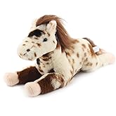 MR ViviCare 15" Spotted Horse Stuffed Animals for Boys and Girls,Soft and Adorable Stuffed Horse Plush Toys for Newborn Babies and Kids,Great Gifts on Birthday,Christmas,Machine Washable