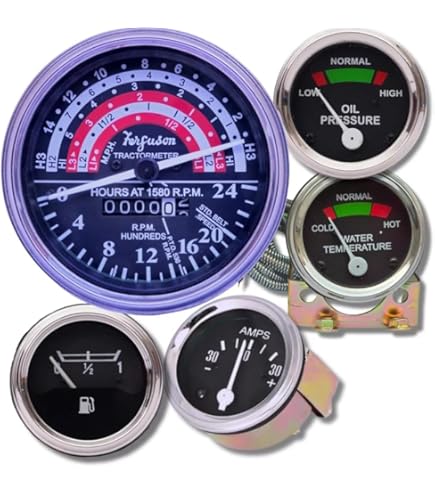 Tachymètre Pour Tracteur Massey Ferguson 240 253 260 261 270 - Référence 1674637M91 - Neuf D'origine